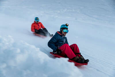 Expedition Cobra sledge in Tignes